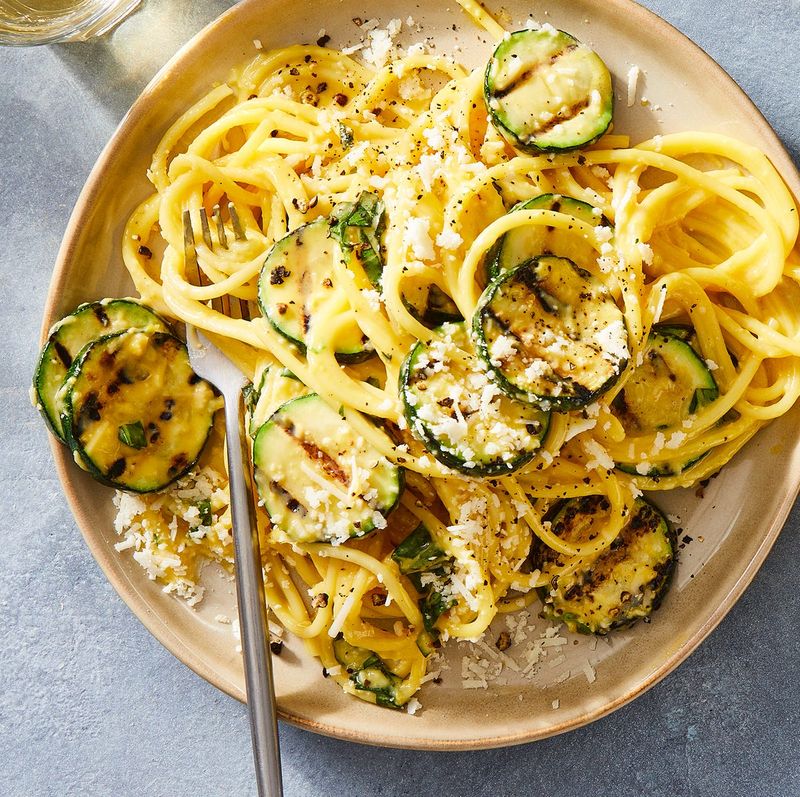 Zucchini Noodle Carbonara