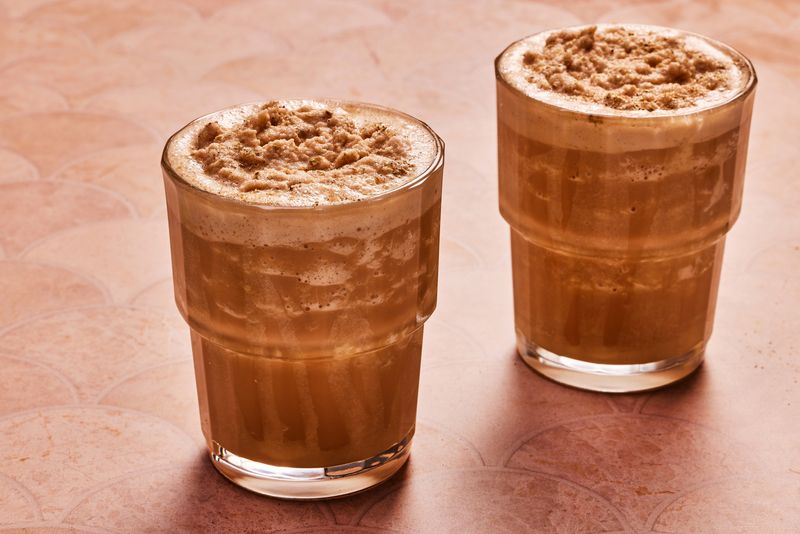 Tahini Coffee Slushy