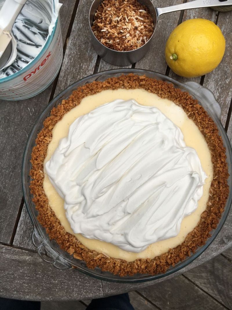 Oversweet Coconut Cream Pie