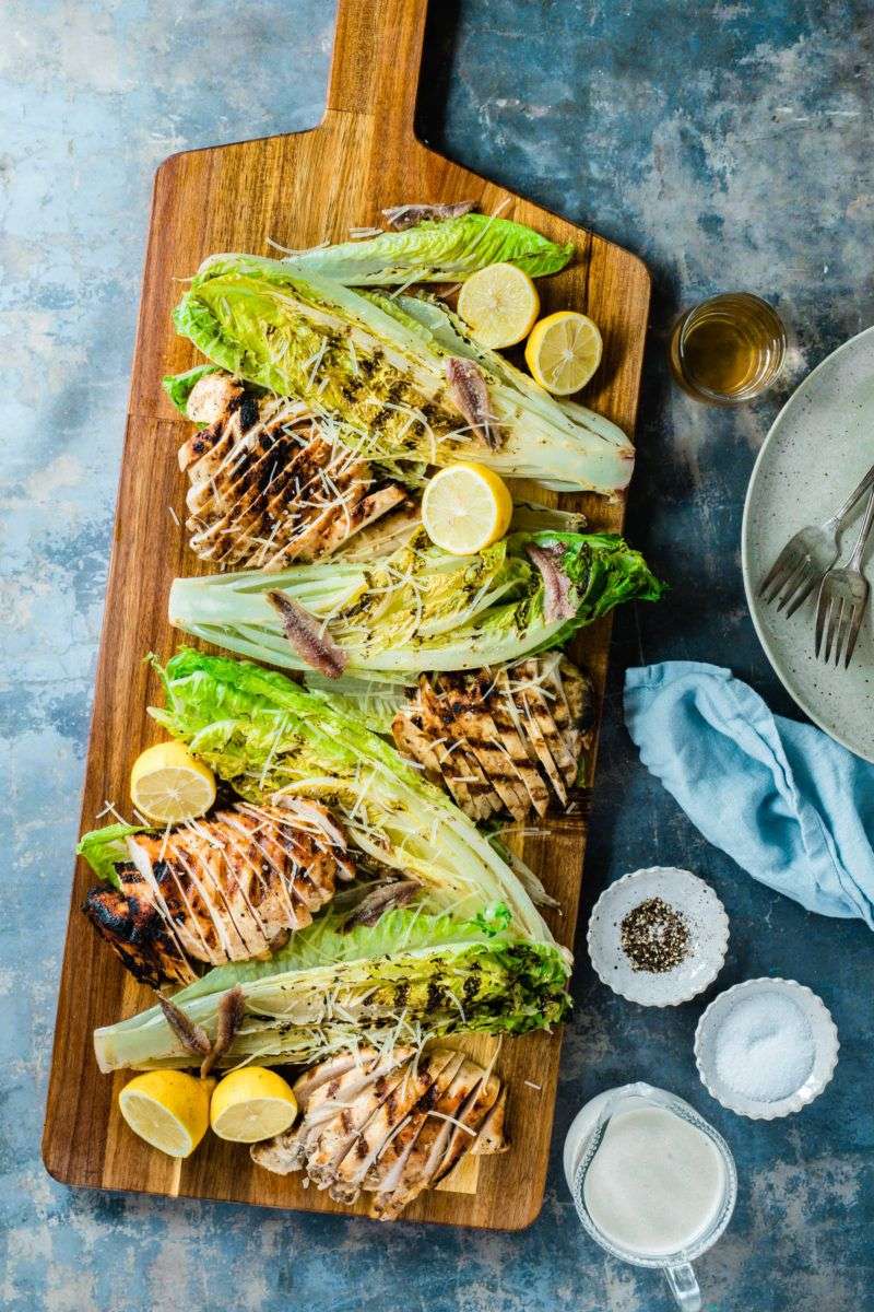 Grilled Romaine Caesar Wedge