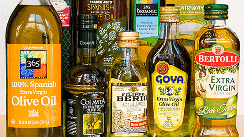 Olive Oil Bottles Filled With Cheaper Vegetable Oils