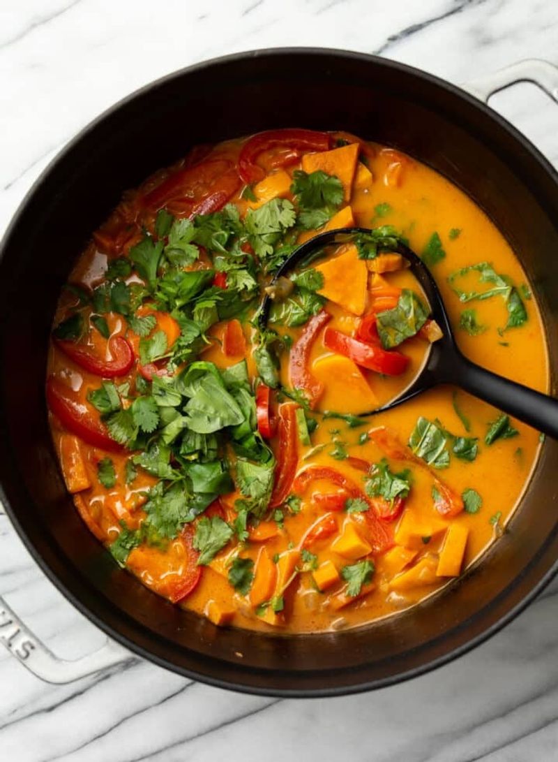 Sweet Potato Thai Red Curry