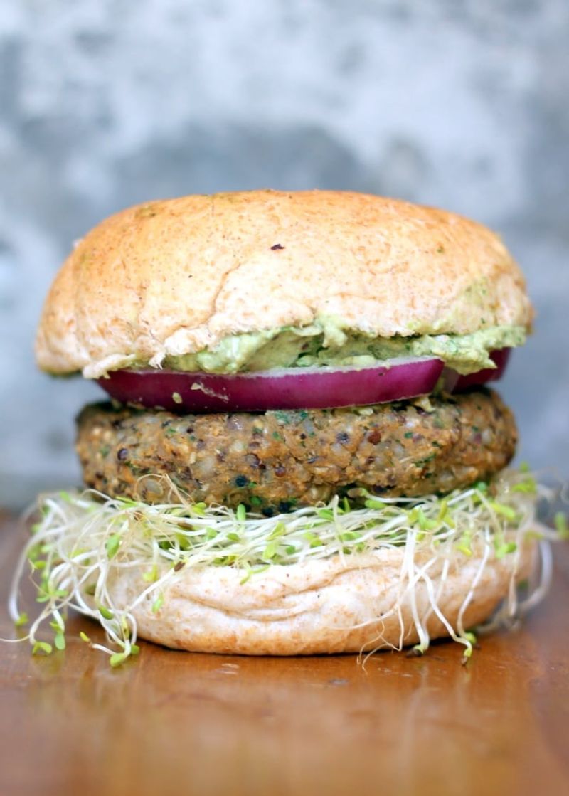 Spicy Sweet Potato Burgers
