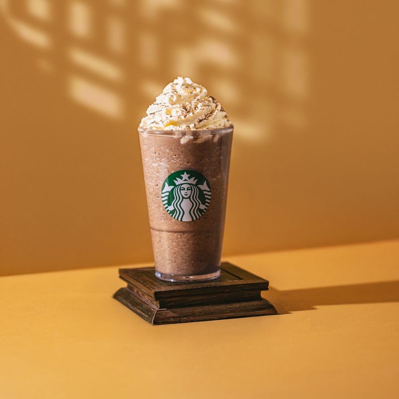 Black Sesame Oatmilk Coffee Frappuccino