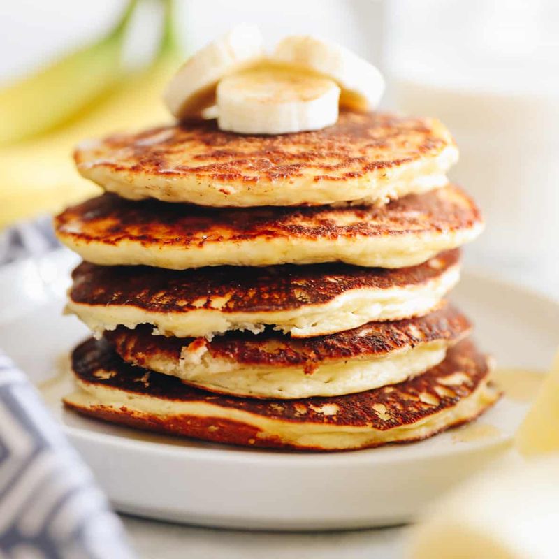 Banana Protein Pancakes