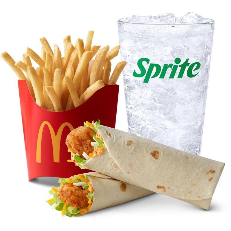 McDonald's Spicy Snack Wrap