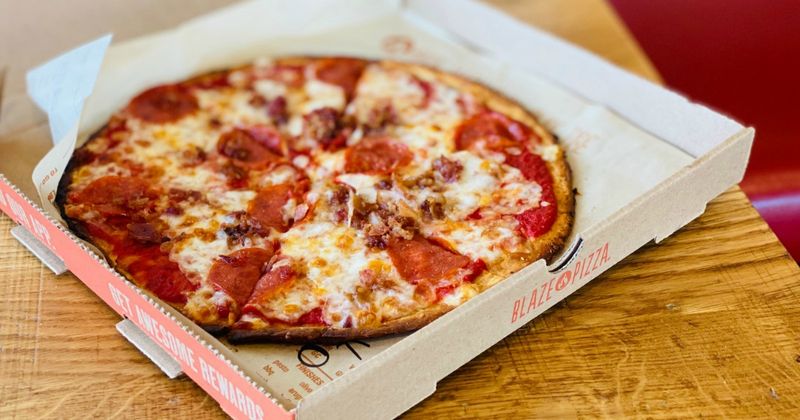 Blaze Pizza's Build Your Own Pie with Cauliflower Crust