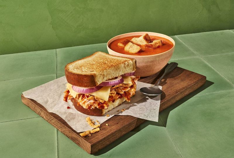 Panera Bread Half Sandwich and Soup Combo