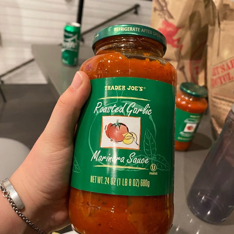 Trader Joe’s Roasted Garlic Marinara
