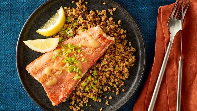 Crispy Skin Pan-Seared Salmon