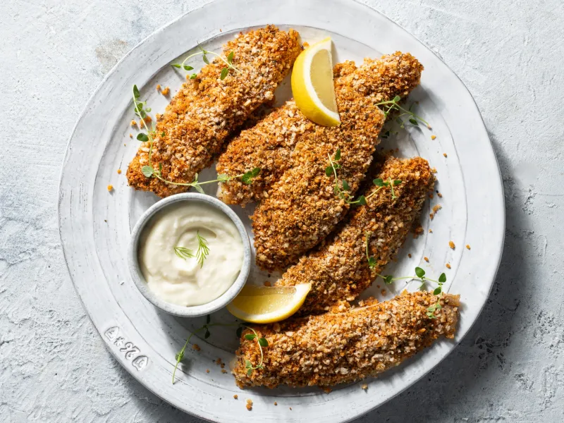 Crispy Panko-Crusted Tilapia