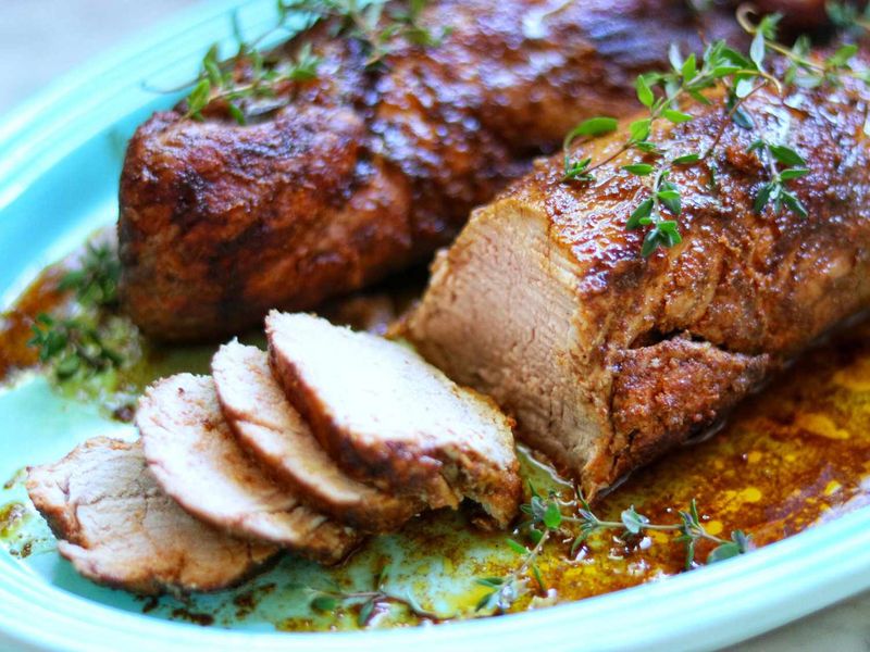 Balsamic Glazed Pork Tenderloin