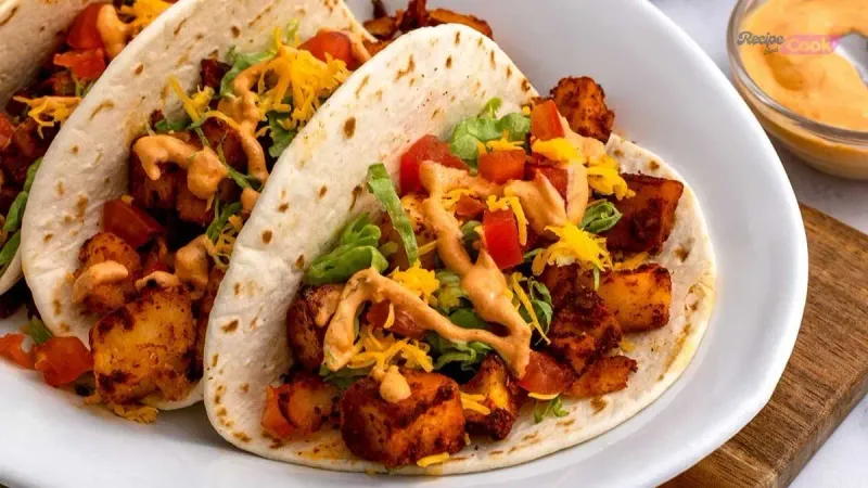 Spicy Potato Soft Taco