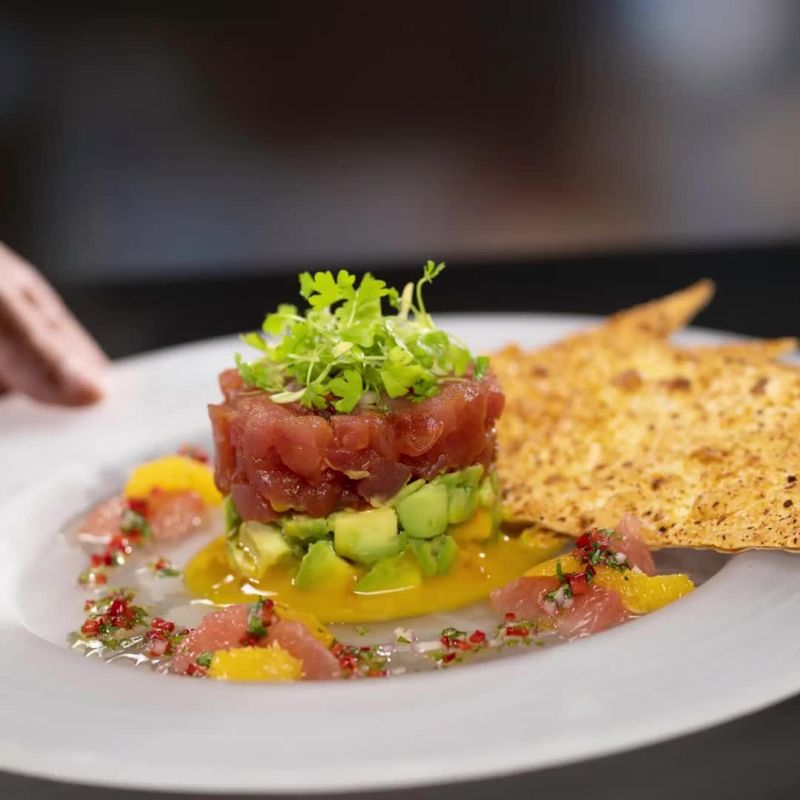 Eddie V's Prime Seafood - Tuna That Steals the Show