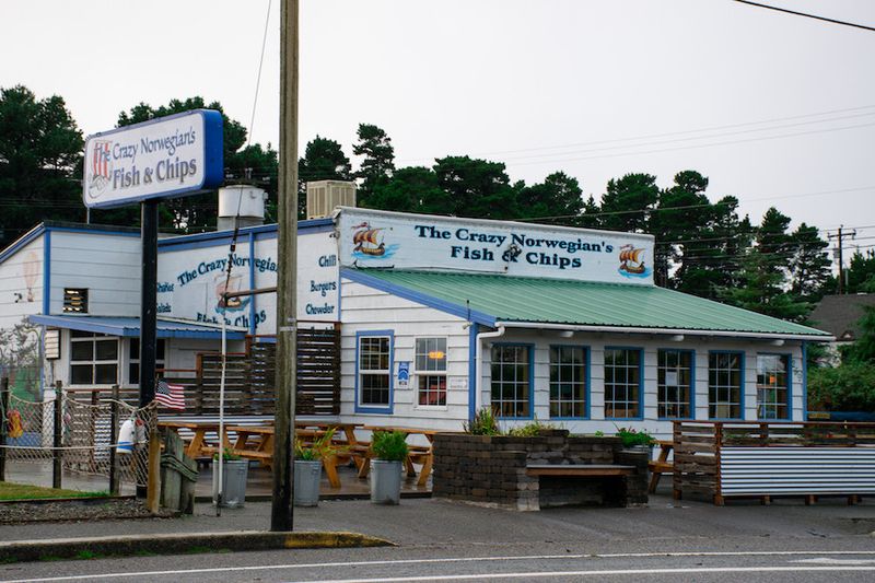 The Crazy Norwegian's Fish & Chips, Port Orford