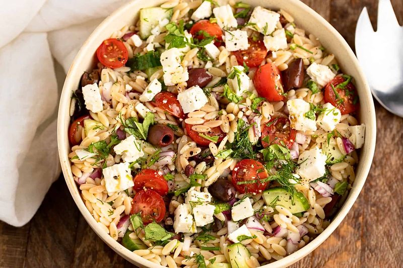Mediterranean Orzo Salad