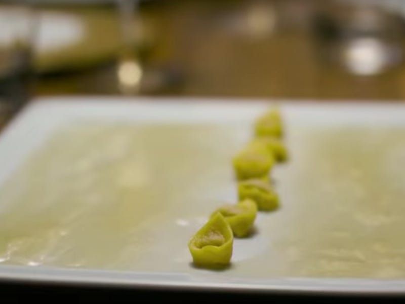 Massimo Bottura's Tortellini Walking on Broth