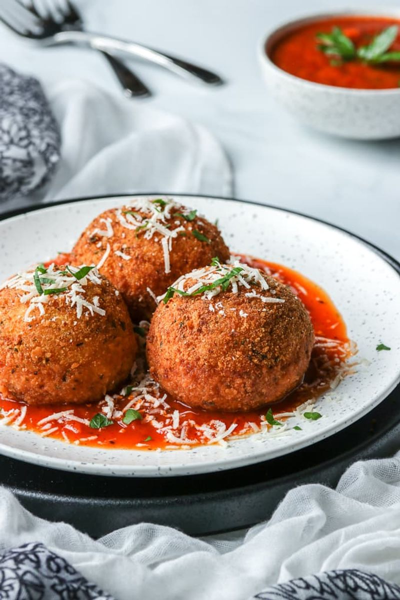 Arancini: Crispy Sicilian Rice Balls of Joy