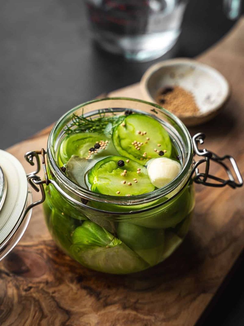 Pickled Green Tomatoes