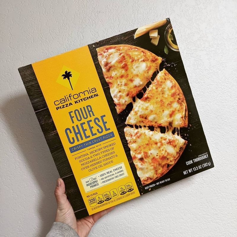 California Pizza Kitchen Four Cheese Crispy Thin Crust - Flavor Confusion