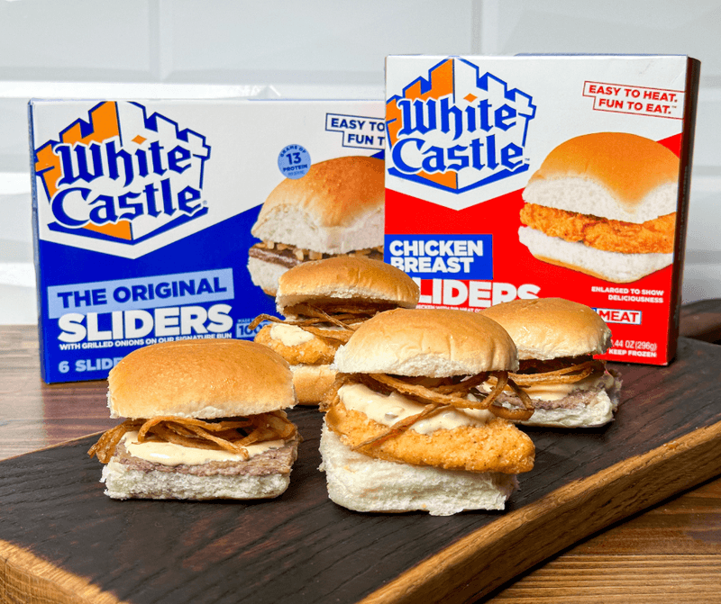 White Castle Slider Burgers