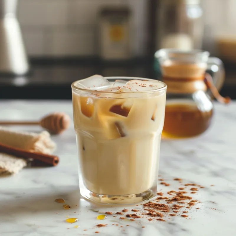 Spiced Cinnamon Honey Latte