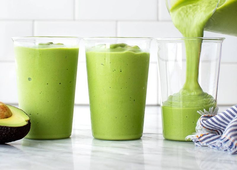 Green Goddess Avocado Smoothie