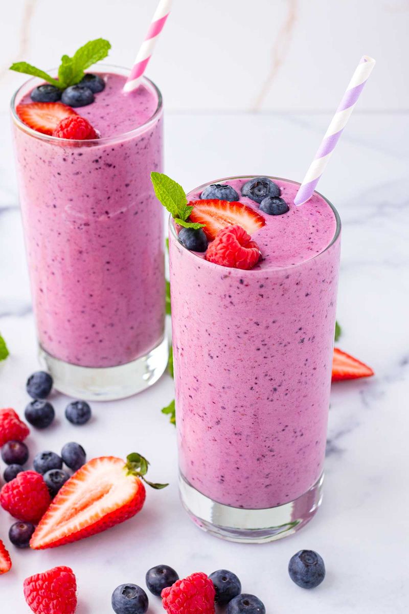 Berry Blast Smoothie Drink