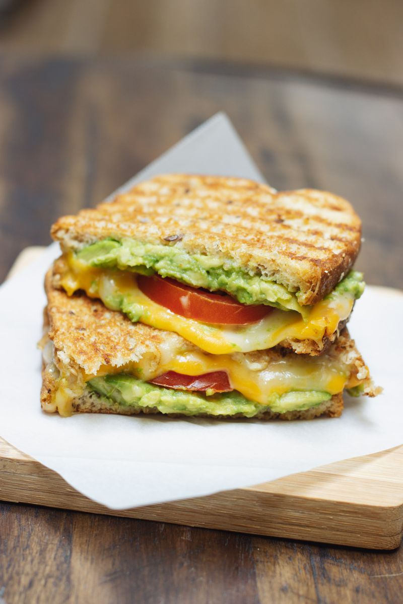Tomato & Avocado Cheese Sandwich