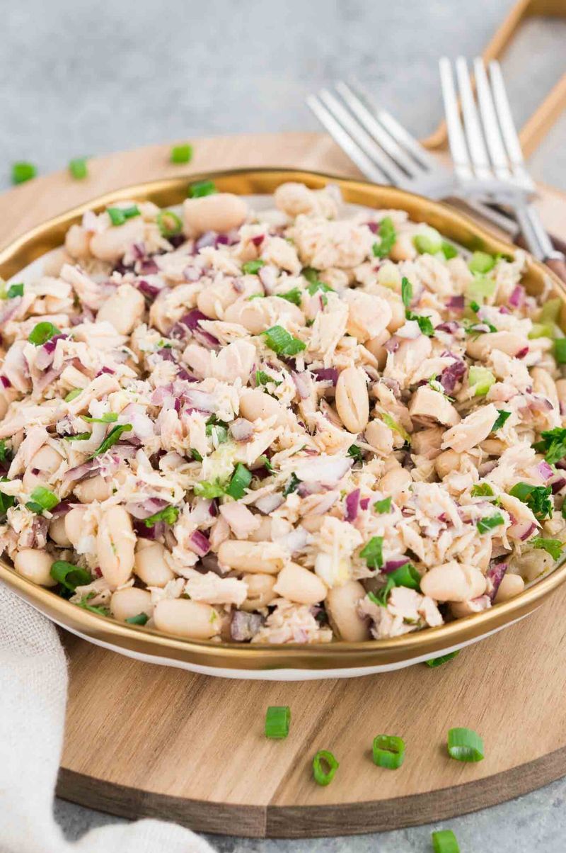 Tuna and White Bean Protein Salad