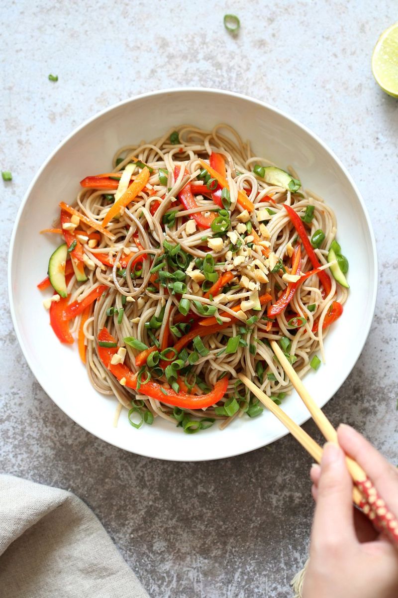 Cold Soba Noodle Bowl