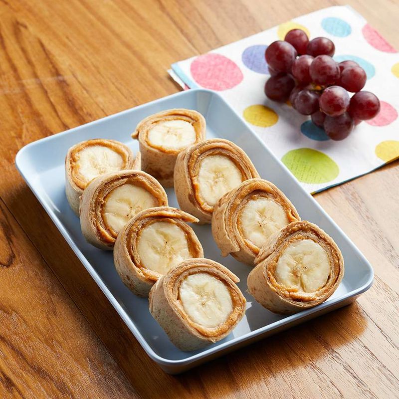 Peanut Butter Banana Roll-Ups