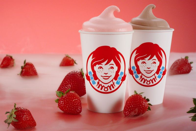 Fresh Strawberry Frosty