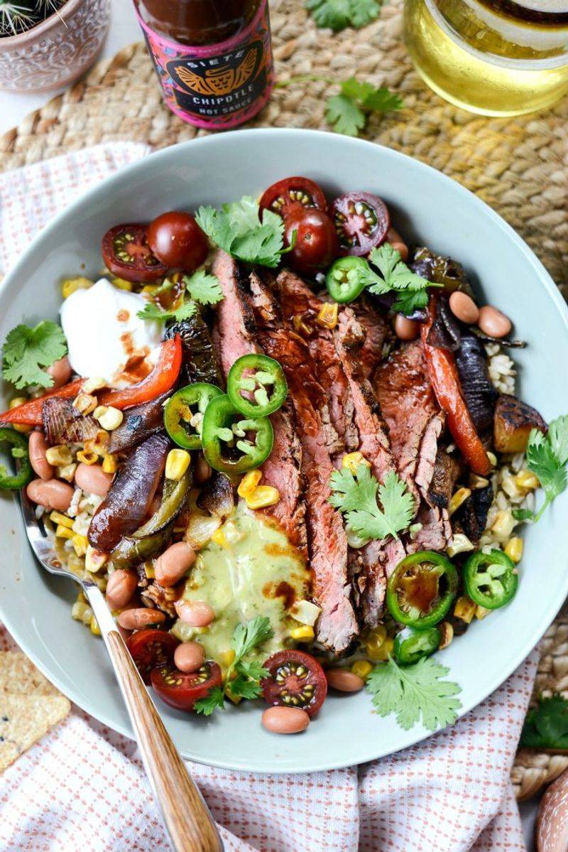 Steak & Brown Rice Bowl