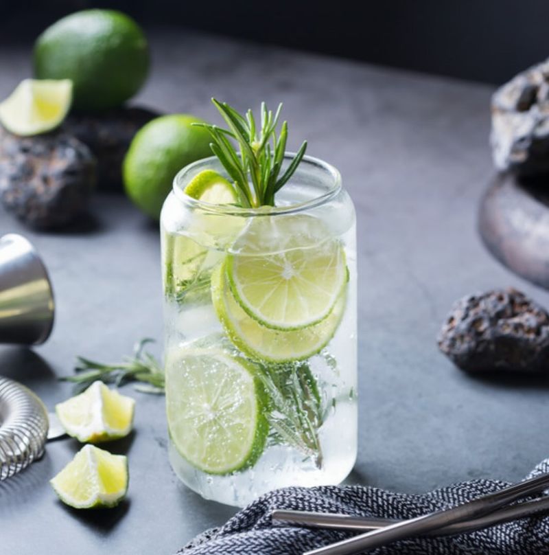 Sparkling Water with Herbs
