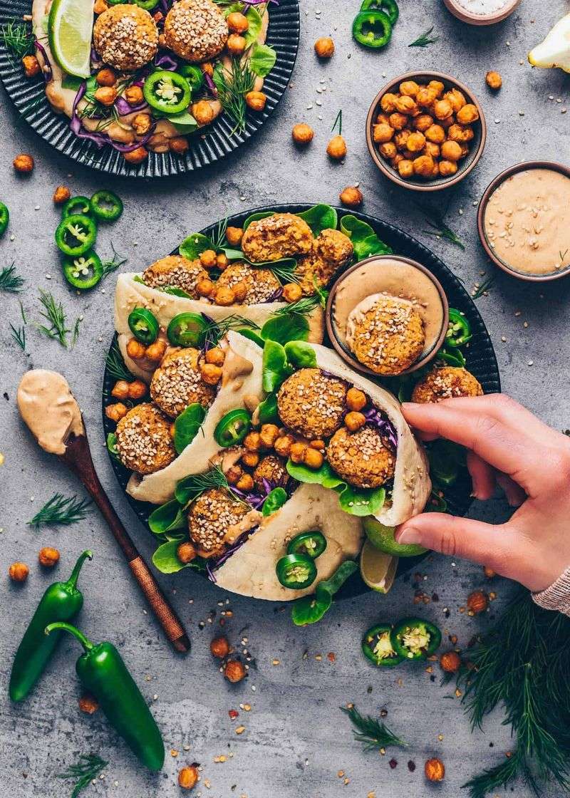 Baked Falafel Balls