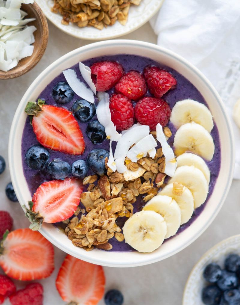 Smoothie Bowl with Protein Powder