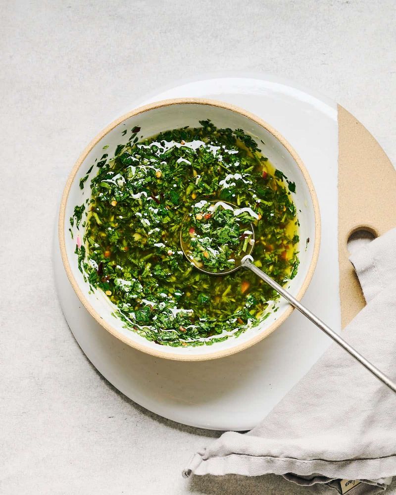 Carrot Top Chimichurri
