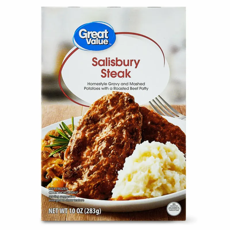 Frozen Salisbury Steak Dinners