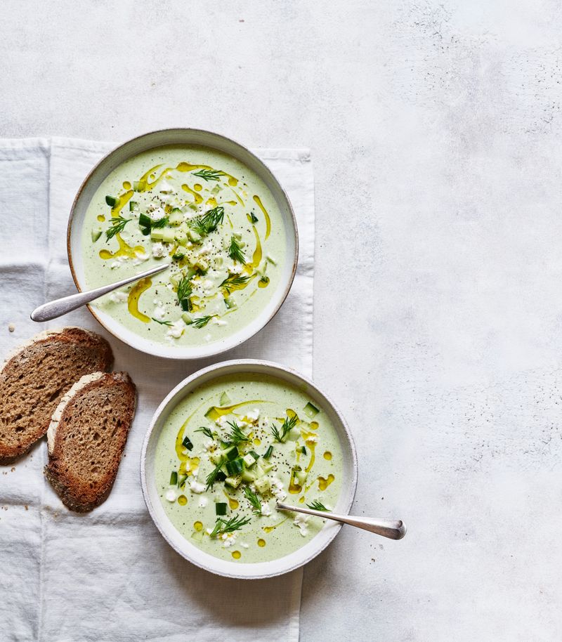 Chilled Cucumber Yogurt Soup