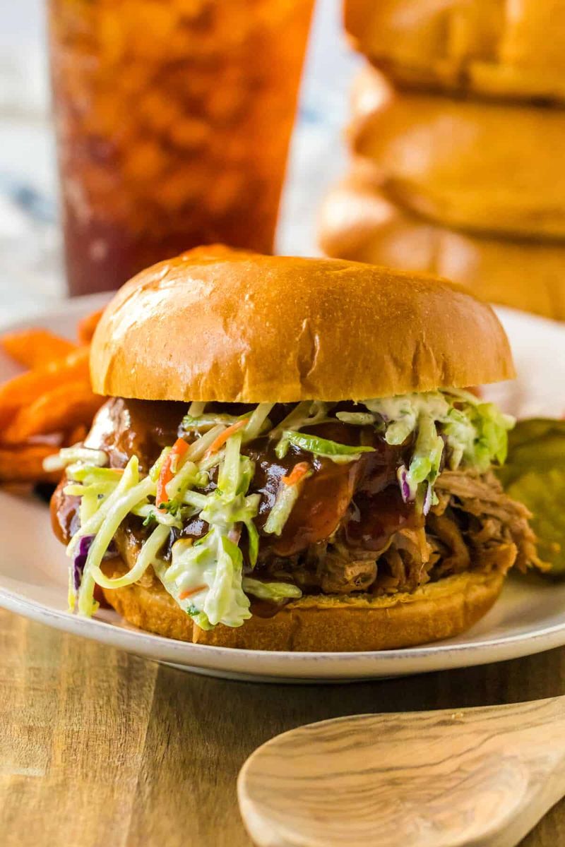 Instant Pot Root Beer Pulled Pork Sliders
