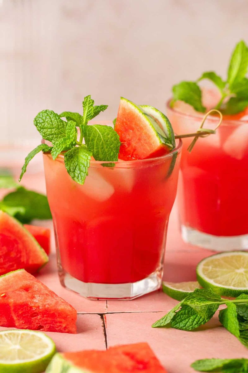Watermelon Cocktail or Mocktail