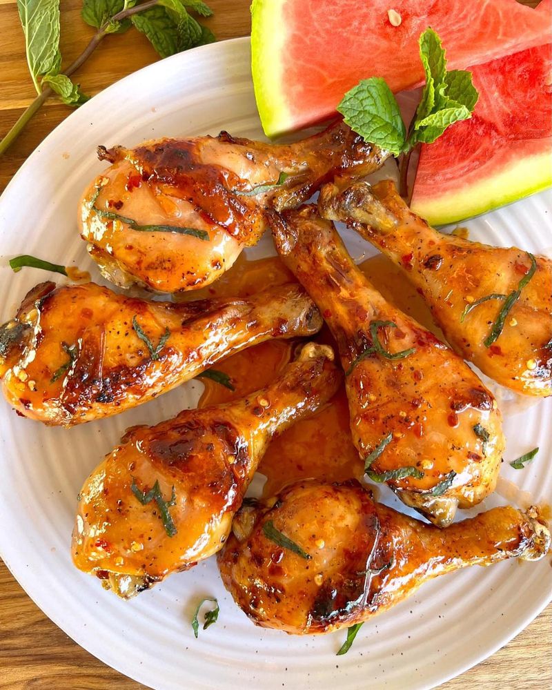 Glazed Watermelon Chicken