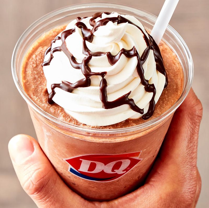 Dairy Queen Frozen Hot Chocolate Shake