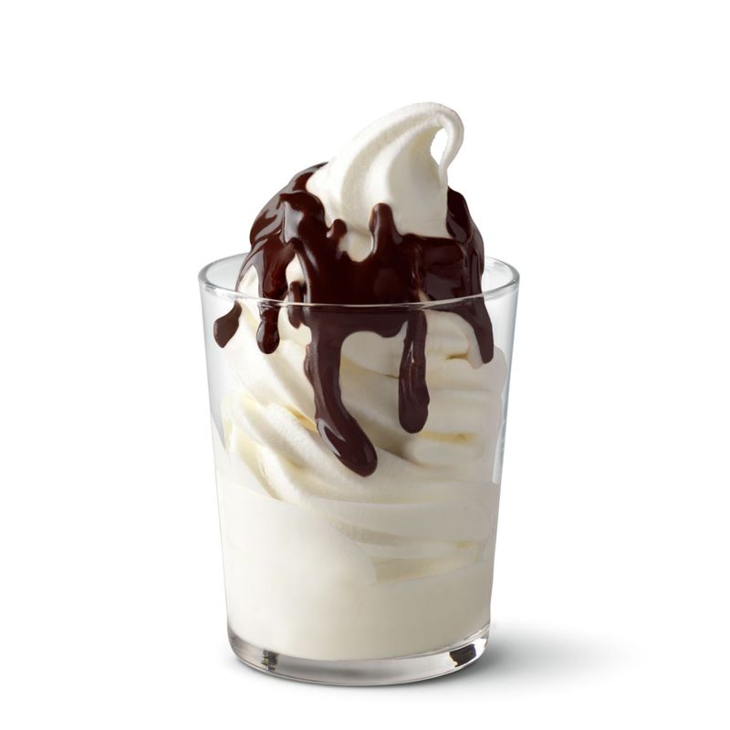 McDonald's Hot Fudge Sundae