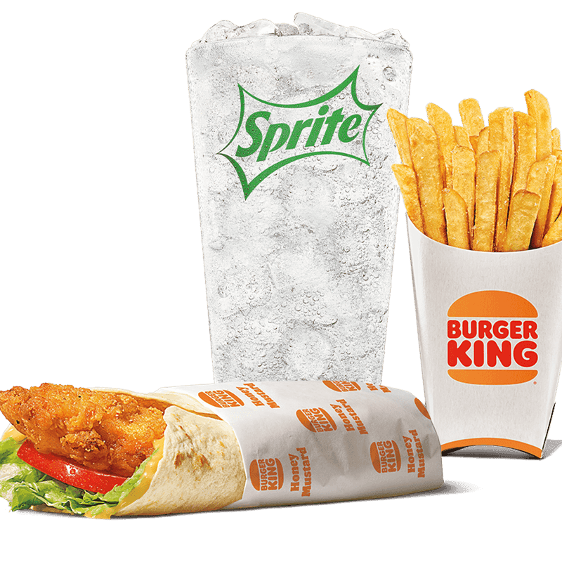 Burger King Honey Mustard Royal Crispy Wrap