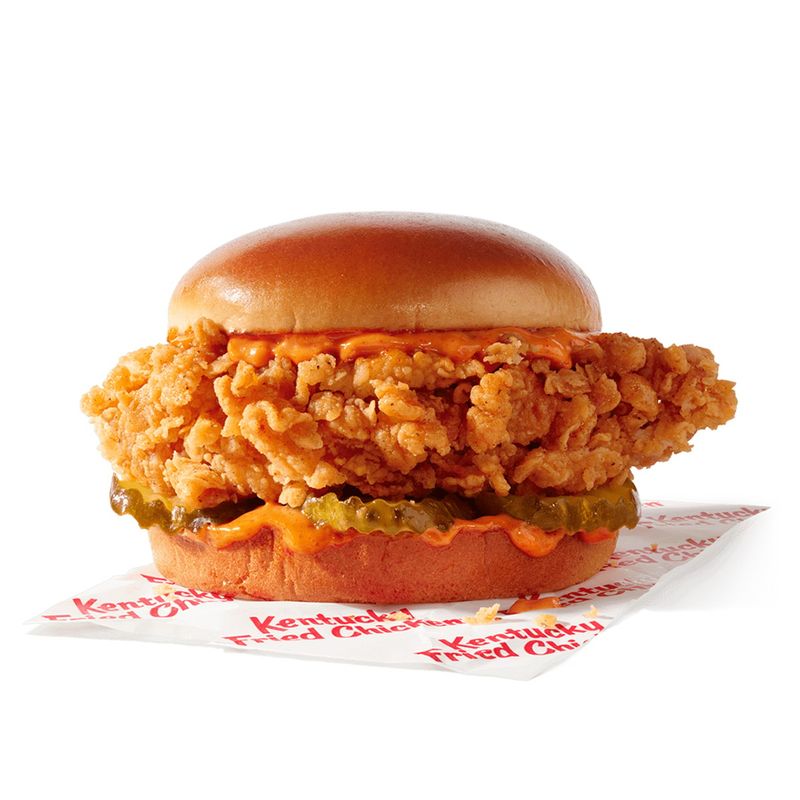 KFC Spicy Chicken Sandwich