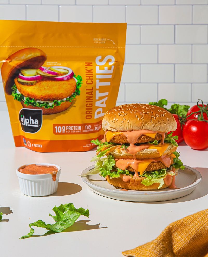 Alpha Burrito Chicken Burgers