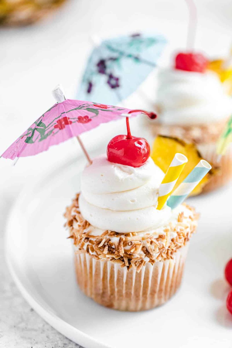 Pina Colada Cupcakes