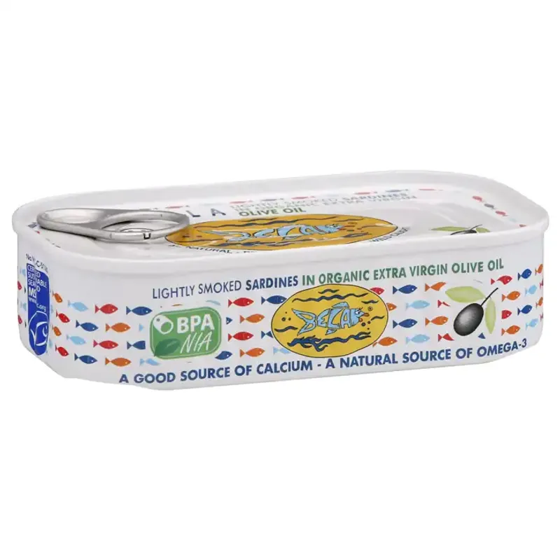 Bela-Olhão Lightly Smoked Sardines in Olive Oil 🟩